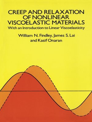 cover image of Creep and Relaxation of Nonlinear Viscoelastic Materials